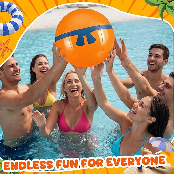 Soulchen 12 Pack Anime Beach Ball 8 Inch Inflatable Beach Balls Bulk Cartoon Blow up Summer Pool Toys for Adults Game Party Favors for Birthday Summer Outdoor Anime Birthday Pool Party Supplies