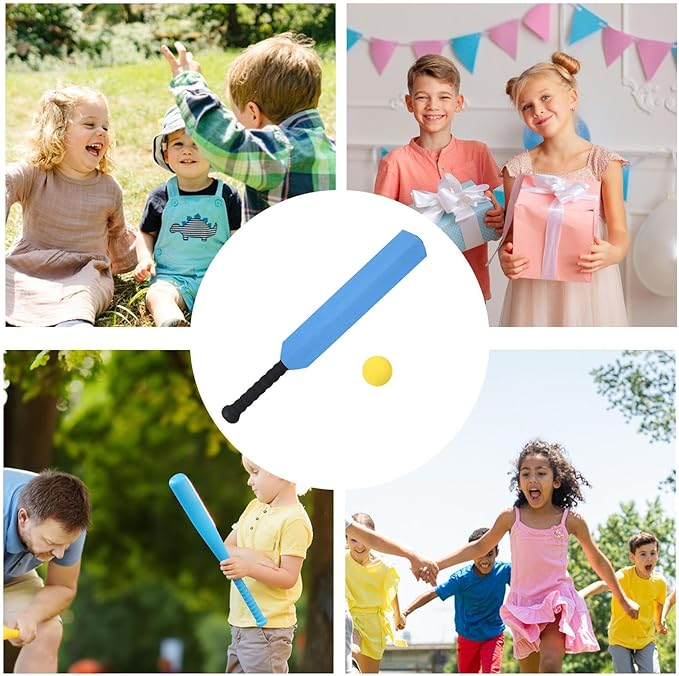 Cricket Game For Kids - ABS EVA | EVA Bat & Ball Game For Kids | Sports Kit Fun Activity Outdoor Sports Toy For Kids Play Time, Backyard Games Tr
