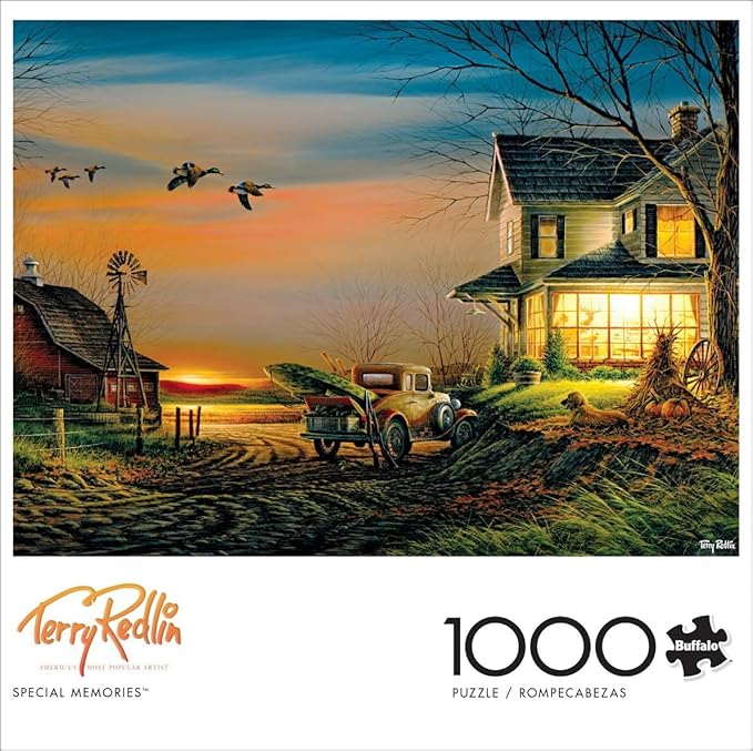 Buffalo Games - Terry Redlin - Special Memories - 1000 Piece Jigsaw Puzzle for Adults -Challenging Puzzle Perfect for Game Nights - Finished Size is 26.75 x 19.75