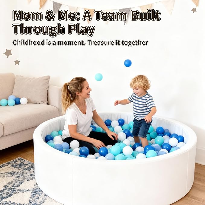 STARBOLO Ball Pit Balls for Toddlers Phthalate Free BPA Free Non-Toxic Crush Proof Play Balls for Toddlers Kids Pool Playhouse Pack of 100 200 500