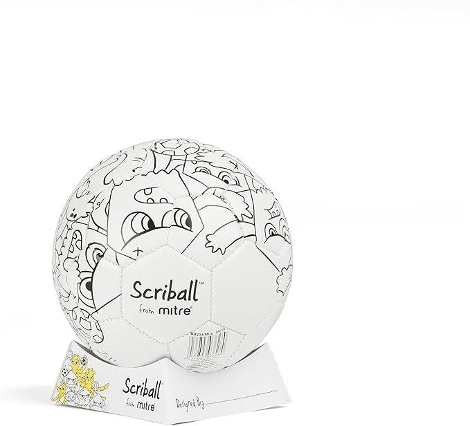 Mitre Scriball Ooodles, Customizable Mini Football, Ideal Gift for All Occasions One Size