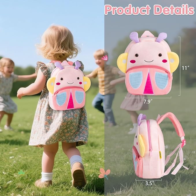 13 Pcs Reborn Baby Dolls Clothes Girl Rainbow and Flowers Outfit Accessories for 17-22 Inch Newborn Baby Doll Girl with Pink Butterfly Backpack