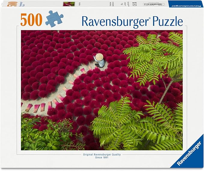 Ravensburger A Sea of Red 500 Piece Puzzle for Adults