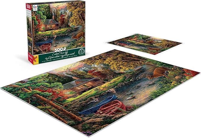 Ceaco - Enchanted Forest Lake - 500 Piece Jigsaw Puzzle