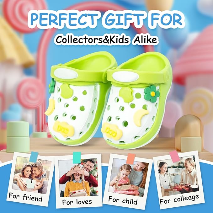 Doll Shoes, Premium Fashion Shoes for 17 Cm Doll Accessories, Doll Dress Up Decoration Accessories Wings (Green