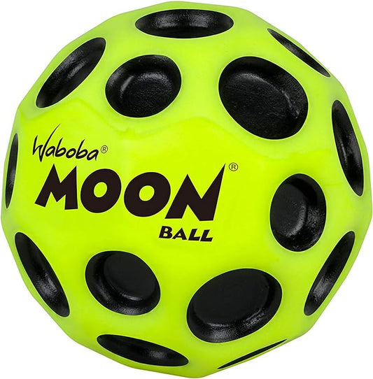 Waboba The Original Moon Ball - Hyper Bouncy Ball – Makes Pop Sound When Bounced - All Ages Extreme Bounce & Fun - Perfect for Active Play & Indoor or Outdoor Games