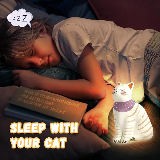Paint Your Own Cat Lamp Kit, Arts and Crafts for Kids Ages 8-12, Arts and Crafts for Kids 4-6, DIY Cat Gifts for 10 Year Old Girl, Art Supplies for Teens Girls Boys Birthday Ages 3 4 5 6 7 8 9 10 11+