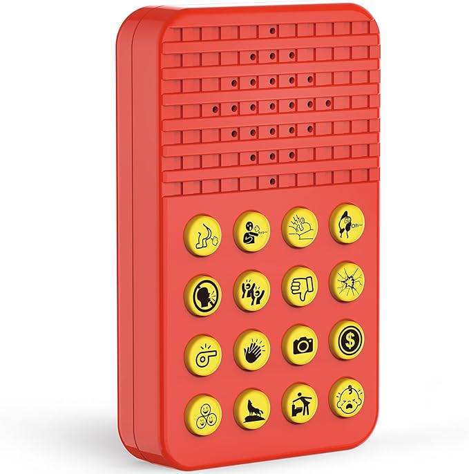 Sound Effects Machine - 16 Hilarious Sound Buttons for Kids - Easter Basket Stuffers for Teen Boys & Girls - Funny Cool Gag Gifts for Kids Birthday Gift for 4 5 6 7 8 Year Old Boy