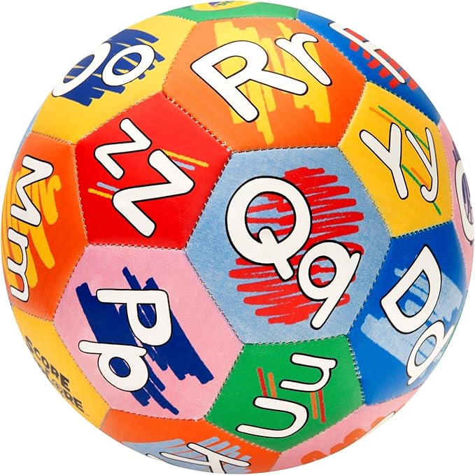 Crayola Official Soccer Ball - Unisex Kids - CRAY202BL Alphabet Size 5