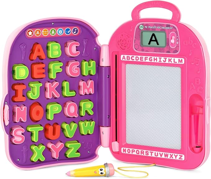 LeapFrog Mr. Pencil's ABC Backpack, Pink