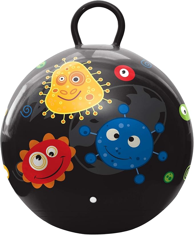 Hedstrom Hopper Ball, Hopping Ball, Jumping Ball, Monsters, 18 inch