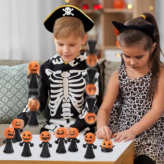 (12Pcs Halloween Bounce Toys)