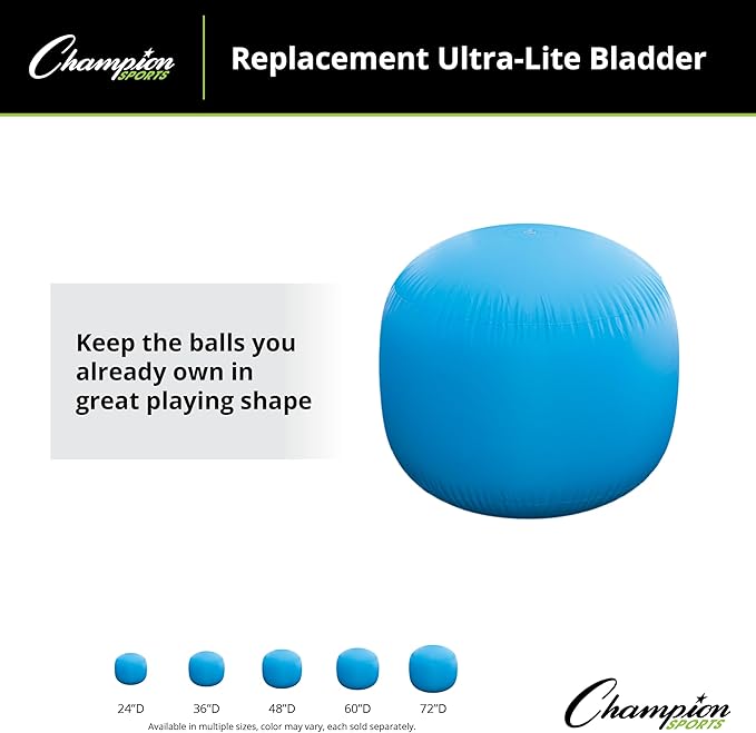 Champion Sports Replacement Ultra Lite Bladder (Assorted Color
