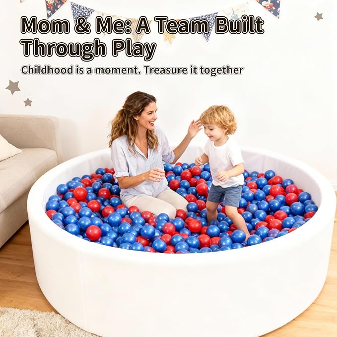 STARBOLO Ball Pit Balls for Toddlers Phthalate Free BPA Free Non-Toxic Crush Proof Play Balls for Toddlers Kids Pool Playhouse Pack of 100 200 500