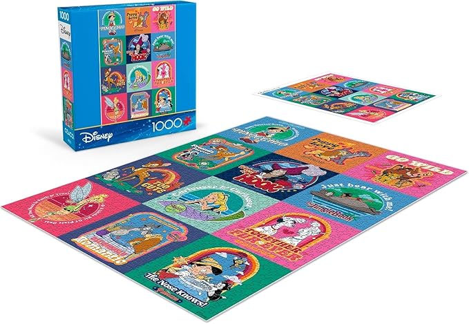 Ceaco - Disney - Storybook Squares - 1000 Piece Jigsaw Puzzle