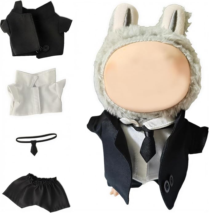 6.7 Inch Doll Cute Clothing Set with Accessories The for Birthdays Christmas and More for Doll Lovers Style_09