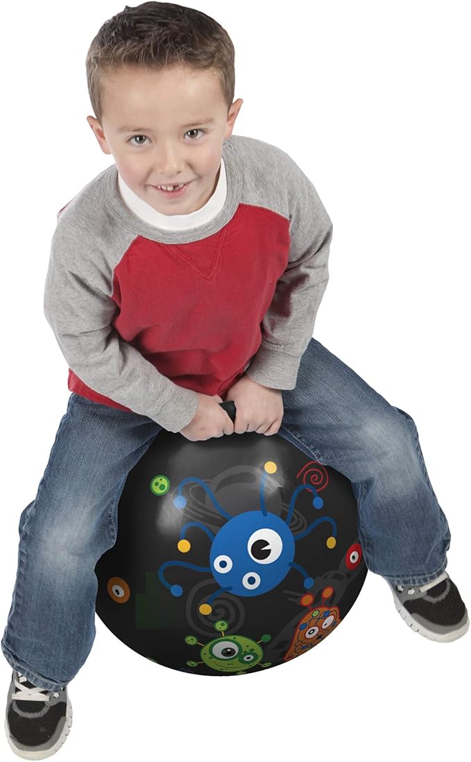 Hedstrom Hopper Ball, Hopping Ball, Jumping Ball, Monsters, 18 inch