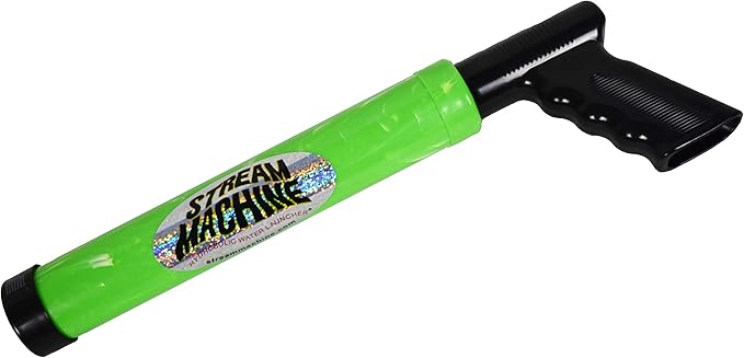 Stream Machine Water Gun Launcher TL-600 17 Inch Single Barrel Water Launcher, Water Soaker Gun Shoots 40+ ft, Pool Squirt Gun for Outdoor Summer Fun, Model Number: 80005