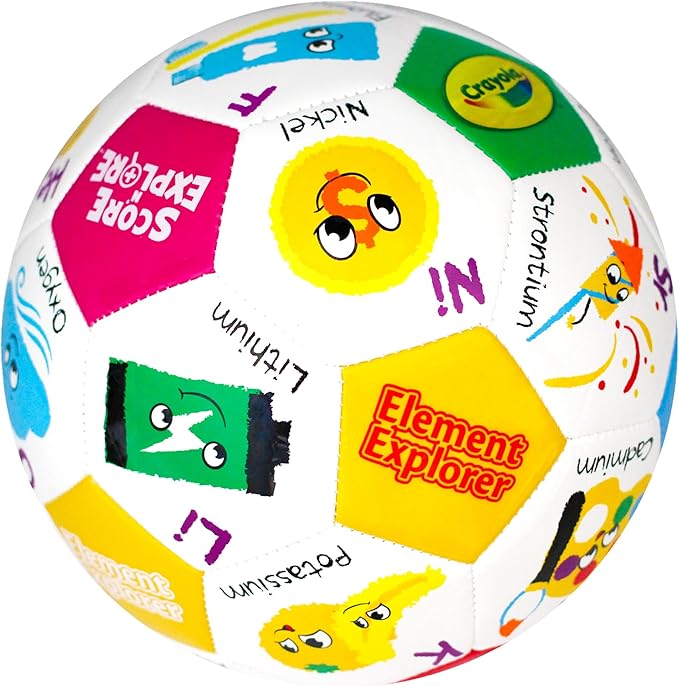 Crayola Official Soccer Ball - Unisex Kids - Element Size 3