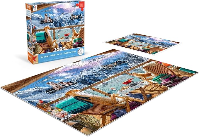Ceaco - Ski Chalet - 300 Piece Jigsaw Puzzle