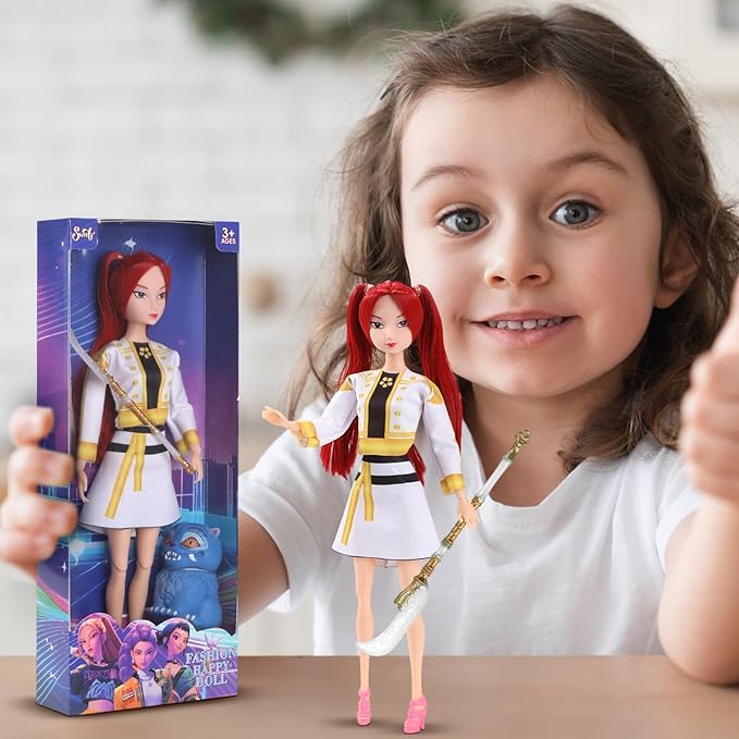 D-emon H-unters Action Figures,Korean Idol Doll,3pcs H-unters Doll Model Set, Anime Character Figures, Desktop Decorations, Home & Office Decoration Accessories (3pcs)