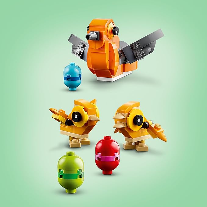 LEGO Bird’s Nest Building Toy Kit, Seasonal Display for a Table or Shelf, Fun Build for Kids Ages 9 and Up, 40639
