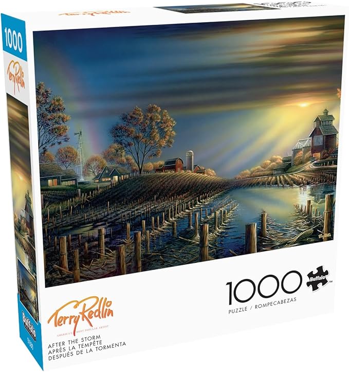 Buffalo Games - Terry Redlin - After The Storm - 1000 Piece Jigsaw Puzzle for Adults -Challenging Puzzle Perfect for Game Nights - Finished Size is 26.75 x 19.75