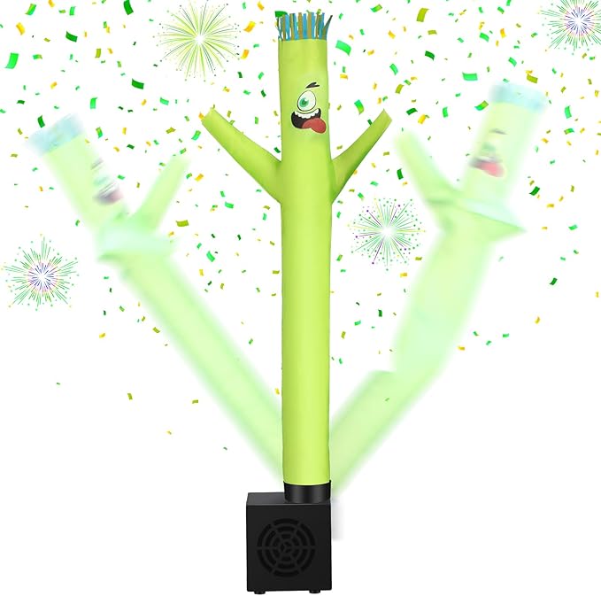 Poen Easter Gifts for Kids Mini Wacky Waving Inflatable Tube Guy with Blower Gag Toy Gift Inflatable Tube Man Birthday Desktop Decor Dancing Blow up Man for Office Party Decor(Naughty)