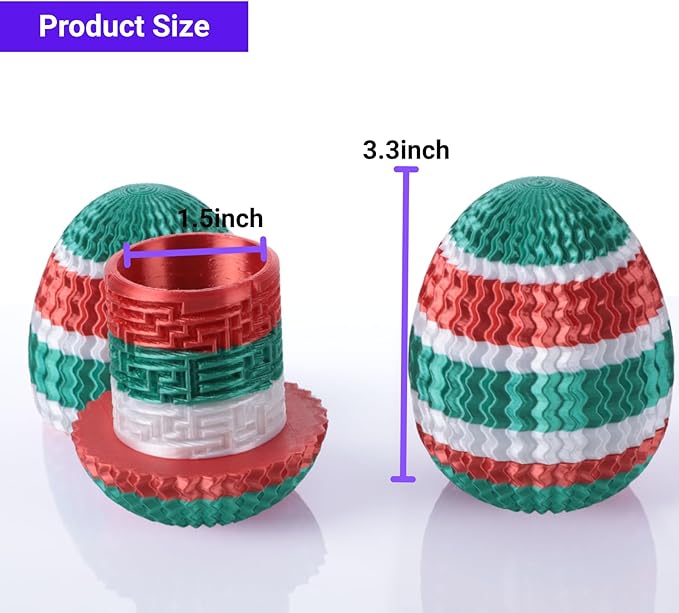 Maze Egg Money Puzzle Gift Box: Available in 4 Unique Internal Designs - Secret Cash Holder & Surprise Gift Container for Easter, Birthday, Wedding - Fun Brain Teaser Toy for Kids & Adults