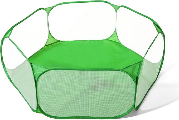 STARBOLO Kids Ball Pit Play Pool Play Tent, Toy Ball Play Pool Foldable Play Tent for Kids Girls Boys Pets Indoor and Outdoor, Balls Not Included (Green).