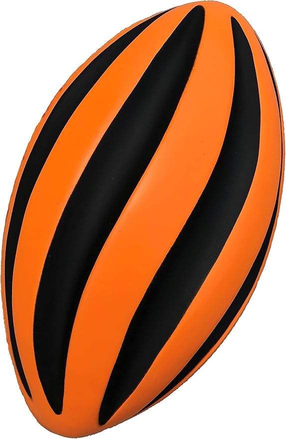 Spiral Foam Football - Soft Foam Football for Kids - 9 Inches - American Football - 1 Each