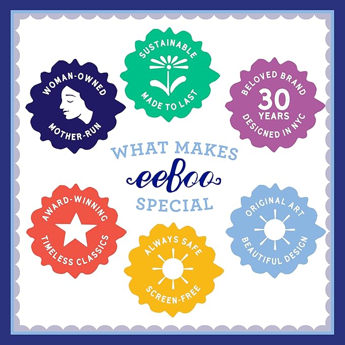 eeBoo 1000 Piece Puzzle - Moon Garden Jigsaw Puzzle for Adults, Square 23" x 23" Made with Recycled Board & Vegetable-Based Ink