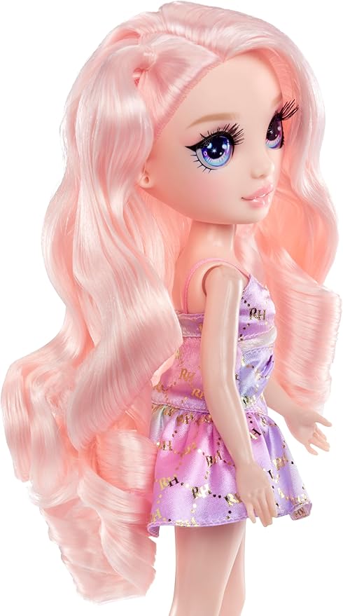 Rainbow High My Fashion Style Bella, Pink 11" Fashion Doll with Statement Outfit, Stylish Handbag, Great Toy Gift for Girls Kids Ages 4-12 Years