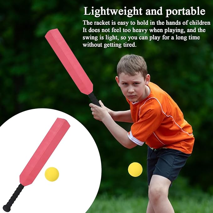 Cricket Game For Kids - ABS EVA | EVA Bat & Ball Game For Kids | Sports Kit Fun Activity Outdoor Sports Toy For Kids Play Time, Backyard Games Tr