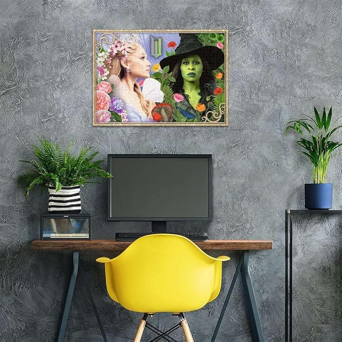 Ravensburger Wicked Movie: Part 2 1000 Piece Jigsaw Puzzle | Premium Quality Made in Europe | FSC Certified Materials