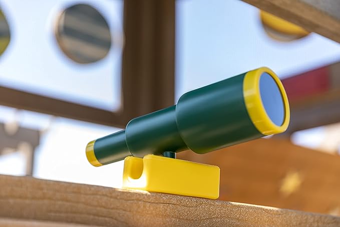 Squirrel Products Pirate Telescope - Swing Set Accessories Replacements & Additions - Active Outdoor Play for Boys & Girls Ages 3 & Older