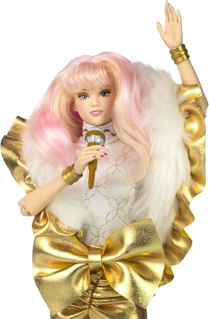 The Loyal Subjects JEM and The Holograms 12-inch Fashion Doll Glitter and Gold Edition