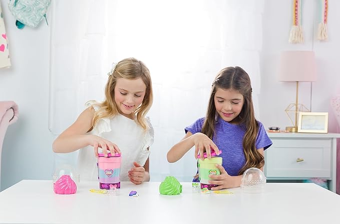 Collectible Dolls, 10 Surprise Pieces, Reusable Fluff & Mold Accessories, Sensory Play, Ages 3+