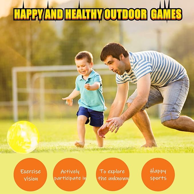 4 Pcs Playground Balls with Pump, 9 inch Inflatable Bouncy Balls for Kids, School, Beach, Kickball DodgeBalls and Indoor Outdoor Plays
