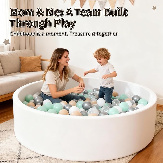 STARBOLO Ball Pit Balls for Toddlers Phthalate Free BPA Free Non-Toxic Crush Proof Play Balls for Toddlers Kids Pool Playhouse Pack of 100 200 500