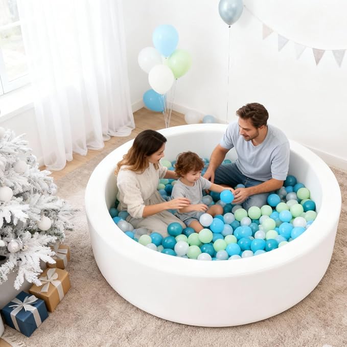 STARBOLO Ball Pit Balls for Toddlers Phthalate Free BPA Free Non-Toxic Crush Proof Play Balls for Toddlers Kids Pool Playhouse Pack of 100 200 500