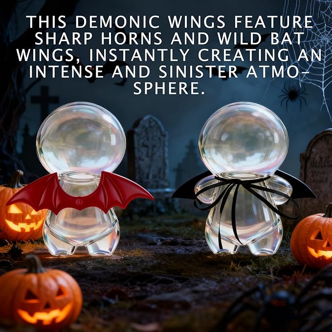 Creative Doll Accessories, 5-Piece Set of Adorable Wings, Suitable for Dolls Between 3.94-6.69 Inches (10-17 Cm), Rope-Bound, Giving Them a Pair of Wings (Doll Not Included)