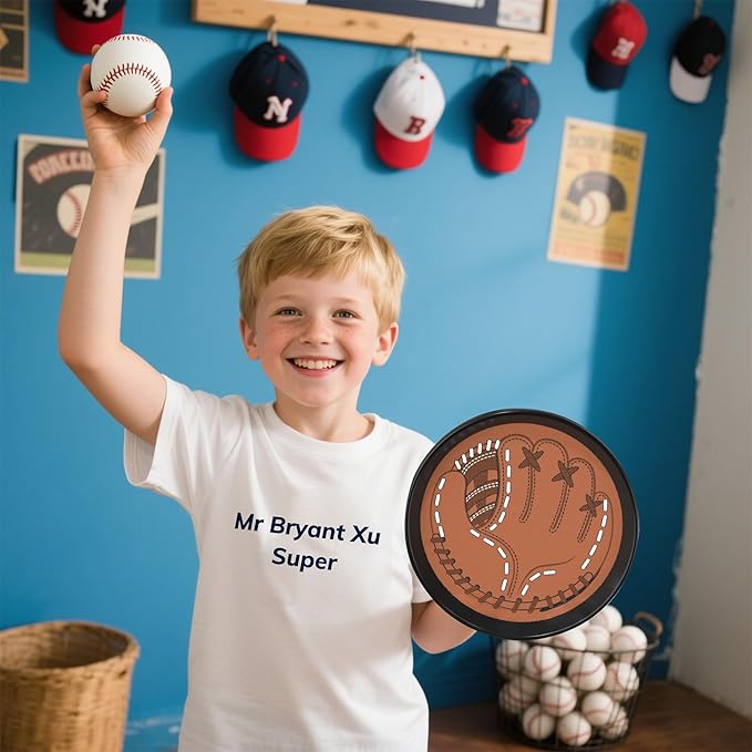New 2026 Toss and Catch Game Ball Set Beginner Baseball Training Glove - Premium Toy Paddle Fits All Hand Sizes Toddlers Teens & Adults, Fun Gift Idea for Boys & Girls Toddler Baseball Glove