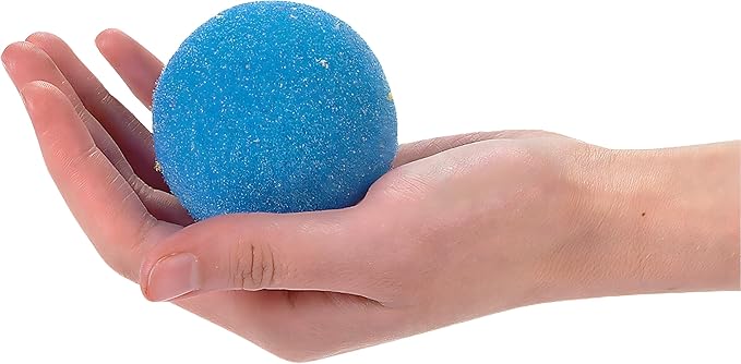 Sponge Balls - Fun Toy Games - Arts & Crafts - Color Recognition Activities - 2.5" - 12 Pieces