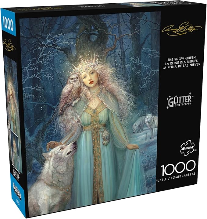 Buffalo Games - Annie Stegg Gerard - The Snow Queen - 1000 Piece Jigsaw Puzzle for Adults - Challenging Puzzle Perfect for Game Nights - Finished Size is 26.75 x 19.75