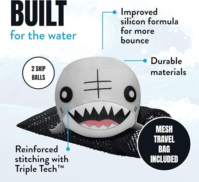 Activ Life The Ultimate Water Skip Balls, Water Bouncing Ball for Swimming Pool, Beach Toys for Friends, Family, Kids and Adults