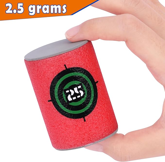 POKONBOY Soft Bullet Target, EVA Bullet Dart Target Compatible with Nerf Blasters Guns