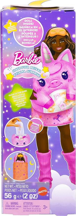 Barbie Sleepover Reveal Doll and Accessories