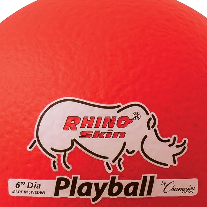Champion Sports Rhino Skin Medium Bounce Dodgeballs