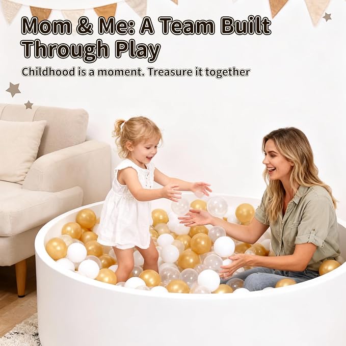 STARBOLO Ball Pit Balls for Toddlers Phthalate Free BPA Free Non-Toxic Crush Proof Play Balls for Toddlers Kids Pool Playhouse Pack of 100 200 500